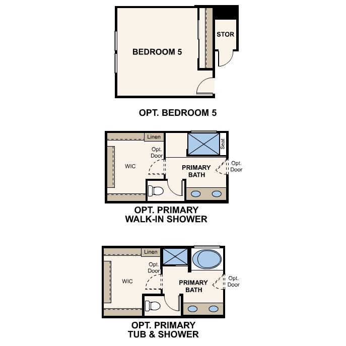 Diagram, engineering drawing of a Spanish New Home floor plan at Palomino Ranch of 2 story 3-5 bedroom floor plan in Maricopa AZ USDA Loan VA Loan Eligible Near 347 with community amenities near park
