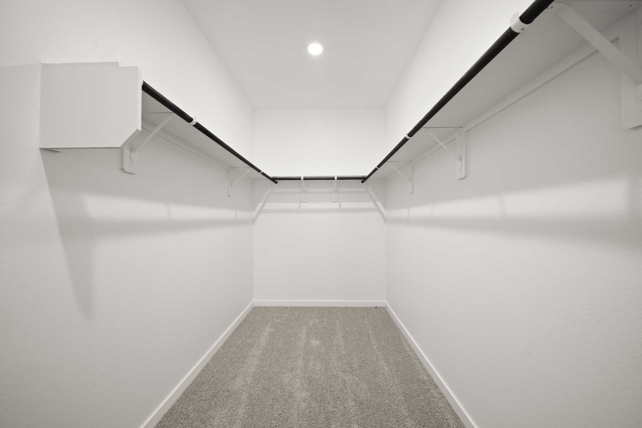 A staircase in a building.