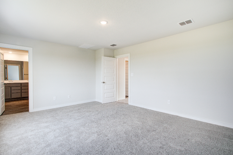 A room with white walls.