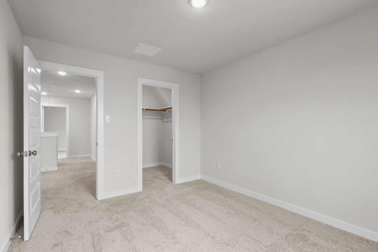 A room with white walls.
