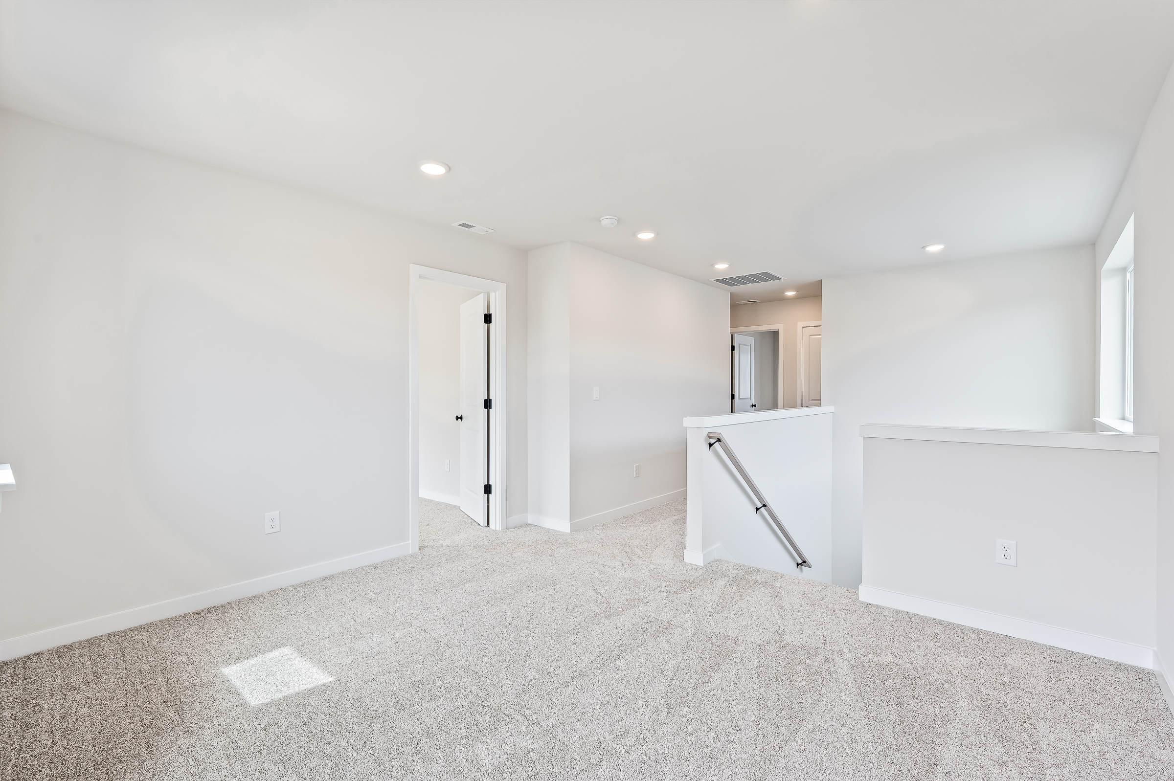 A large empty room.